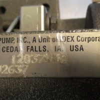 Viking IDEX HU2637 Rotary Pump