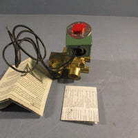 Asco 8321G2 Red Hat Solenoid Valve 3/8" Pipe, 110/120V .6 Watts, 50/60 Hz
