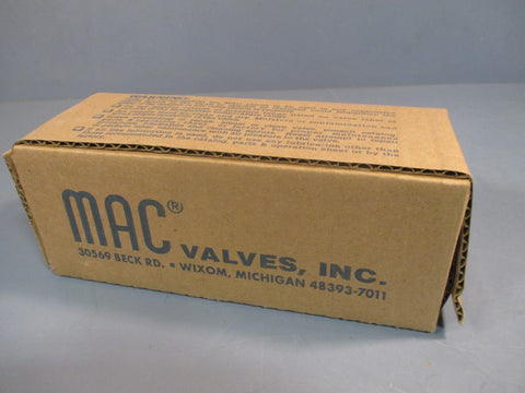 MAC Valves, Inc 24V 1/2" NPT 3WAY SOLENOID VALVE 56C33501JJ