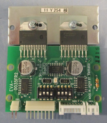 Yamato EVA-0035FR2 Printed Circuit Board (PCB) for Multihead Weighers