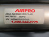 AIRPRO 250A-1LE200G1B0575-AB Pneumtic Air Cylinder 5-3/4" Stroke 250 PSI Max