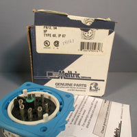 MELTRIC CORPORATION INLET/PLUG CONNECTOR PN12C 5A, 9P 01M8090