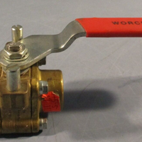 Worcester Manual Brass Socket Weld Ball Valve 1/2 4416T-TE R2CWP1000