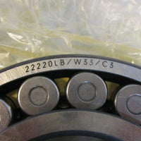Link Belt 22220LB/W33/C3 Spherical Roller Bearing 22220LB 100mm ID, 180mm OD NIB