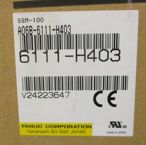 Fanuc A06B-6111-H403 Spindle Amplifier Servo Amplifier Option Sub Module