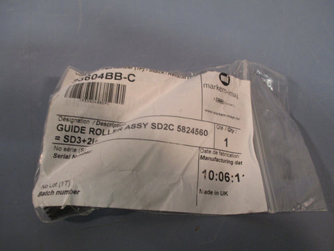 Markem Guide Roller Assembly 33604.BBC 3.53" Long