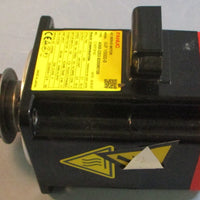 Fanuc A06B2202B200#0100 AC Servo Motor aiF 1/5000B 126V Input 3PH 15mm Shaft