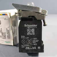 SCHNEIDER ELECTRIC ZB4BV4 LAMP/CONTACT LIGHT BLOCK W/ BODY & FIXING COLLAR