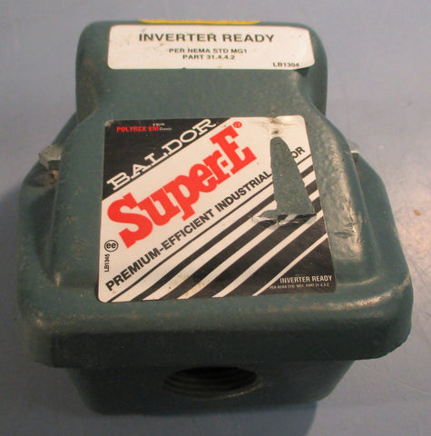 Baldor ECP3586T-4 Severe Duty Motor 2HP 3450RPM 145T Frame 7/8" Shaft Dia NOS