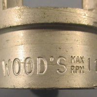 T.B. Woods G100X24/48 Sprocket Bore Jaw Coupling 0.84" Bore 1.75" OD