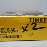 Timken 3MM9110WIDUM Super Precision Bearing d-2 D-5 7010ECRDUMP4S Set of 2