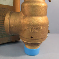 Kunkle 6010JHM01-AM0075 Safety Relief Valve 2" 75PSI Set Pressure 2in.x2-1/2in