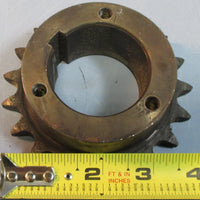 Browning H50P19 17/8" Bore to Size Sprocket for #50 Chain w/ 19 Teeth NOS