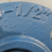 Crane A395-150 Flanged PTFE Pipe Elbow Fitting 1-1/2" E900M3VV0VB0XXX