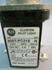 ALLEN BRADLEY Cluster Pilot Light Blue/Green 2 Unit 120V Type 13 800T-PC216XBXG