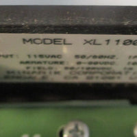 Minarik XL1100 Motor Controller 115VAC 1PH 12A Input 0-90VDC 10A Armature