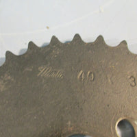 Lot of (2) Martin 40A32 Roller Chain Sprocket #40 32 Teeth, Single Row