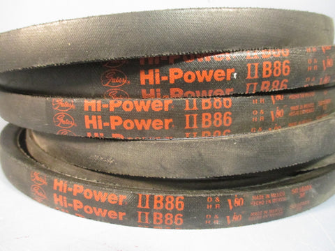 GATES HIPOWER II VBELT (LOT OF 3) B86
