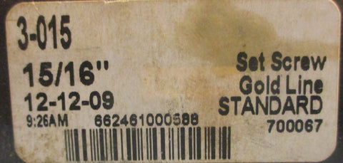 Sealmaster 3015 Ball Insert Bearing 15/16" Bore 11/2" W 27/16" OD 700067