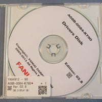 Fanuc A08B0084K790 Drivers Disk, Edition 02.8 YA84912  90