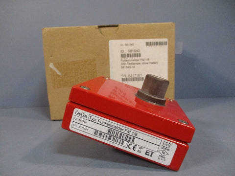 GreCon Spark Detector Type Funkenmelder FM 1/8 ID:581540