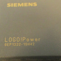 Siemens 6EP13321SH42 Power Supply Input 100240 Volt LOGO!Power