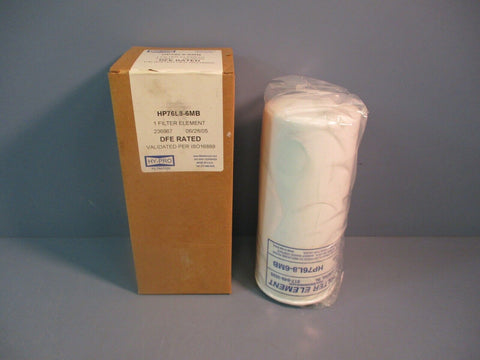 HY-PRO Filter Element HP76L8-6MB 6 Micro NEW