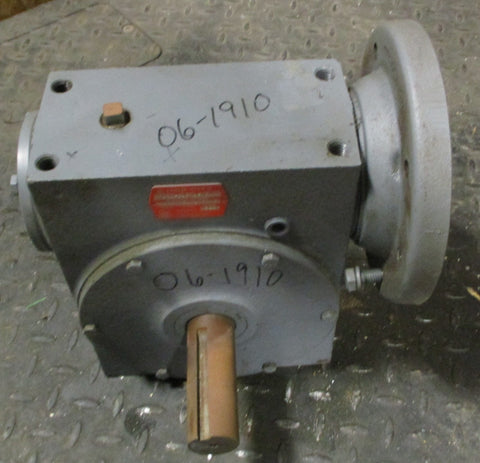 Hub City 0220-23579-454 Gear Reducer Model 454 50:1 Ratio Style A 1-5/8" Shaft D