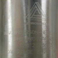 Anderson Negele HB100510A0500 Hydrostatic Level Transmitter 1240 VDC 420 mA