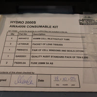 Malvern Instruments Hydro 2000S AWA4006 Consumable Kit