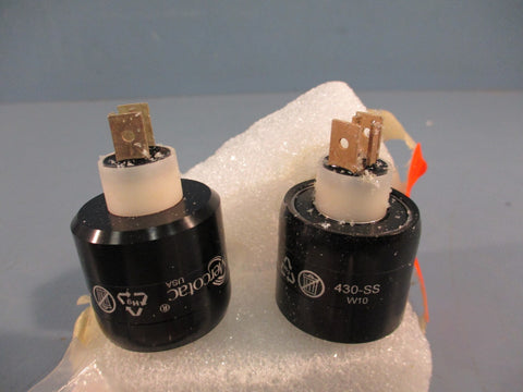 Lot of (2) MERCOTAC 430-SS Rotary Electric Connector, 4 conductors