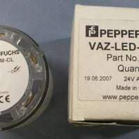 Pepperl + Fuchs VAZ-LED-70MM-CL Stack Light Module 196237 24V AC/DC