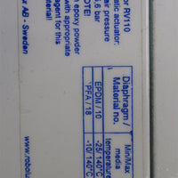 Robolux Robo Valve RV110 4 - Way Pneumatic Actuator Valve 2-1/2" Flange OD New