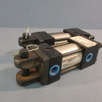 Lot of (2) TRD/Bimba #N50444 PNEUMATIC CYLINDER 1 1/2 x 1" 250 PSI Air Max