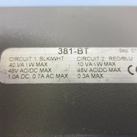 Sentrol 381BT Disconnect Door Switch 48V AC/DC