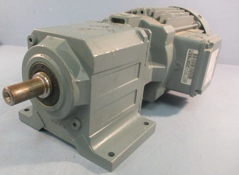 Bauer BG1011/D09LA4WTF Gearmotor 20676571 1.1kW 460V 20mm Shaft Dia