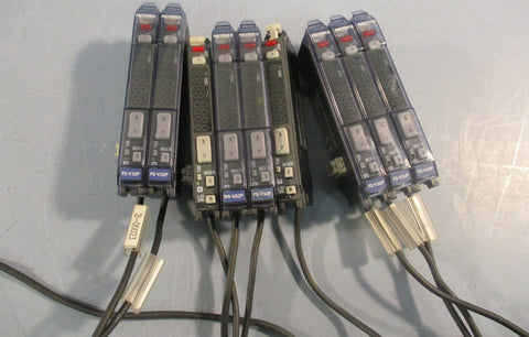 Keyence FSV32P Photoelectric Fiber Optic Amplifier 24V 20mA Lot of 9