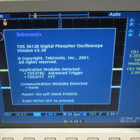 Tektronix TDS 3012 Digital Phosphor  Oscilloscope 100 MHz DPO 1.25 GS/s