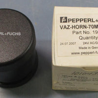 Pepperl + Fuchs VAZ-HORN-70MM-85dBA Sensor Actuator, Alarm Horn 196238 24V AC/DC