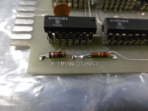 Used In Bag K-Tron 357052 Setpoint Circuit Board