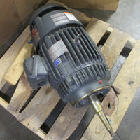 US Motors X15T1BZCRP Vertical Taper Shaft Motor 15 HP 08695940100 CorroDuty