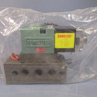 Numatics 150psi 120vac 1/8in Npt Solenoid Valve 11SAD400O