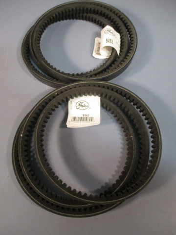 Gates 90132063 TriPower VCogged Belt (Lot of 2) BX63