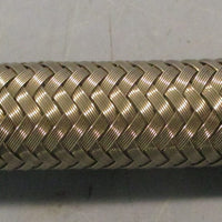 Flexible Braided Metal Hose Assy 91/2" L 3/8" Conn. ID 3/8" Hose OD (Lot of 6)
