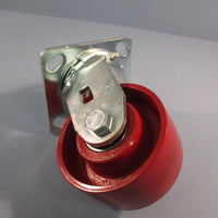 Hamilton 4" SS, Swivel Caster Wheel 4" Dia x 2" Wd Rectangle No Brake B-00188-55
