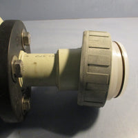 Asahi PP Flanged PVC Swing Check Valve 150 PSI, 1.0MPa, 4931739-070 VSCORPEFA040