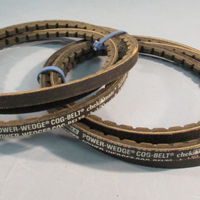 Lot of (2) Carlisle 3VX600 SPZX1520 Power Wedge Cog-Belt Checkmate