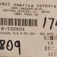 Fanuc 44C741558-500R04 I/O Cable Signal Link 0.5m Long