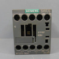 Siemens 3Pole Contactor 3RT20151BB41 DC 24 V