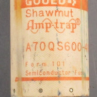 Gould Ferraz Shawmut Amp-Trap A70QS600-4K Semiconductor Fuse 600A 700V